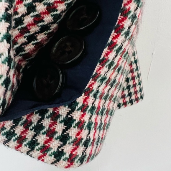 J. Crew Black and White Houndstooth Blazer - Picture 8 of 10